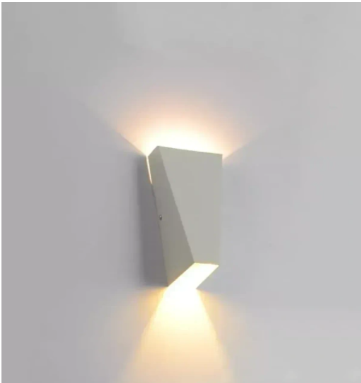 LX 15200 6W White UP Down Outdoor Wall Light