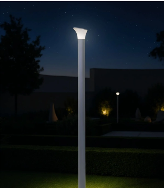 Oppo garden pole light | Modern oppo garden pole light design.Aluminium Body, 6 feet Pole Lights.