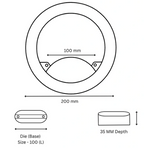 250200 - 12W Premium Wall Decorative Light – Indoor Wall Light