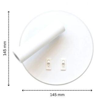 707900 - 12W White Wall Spotlight | New Premium Wall Focus light