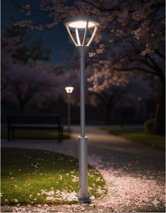 Premium Garden Pole Light -3803800 / 50W Garden Pole with Aluminium Body