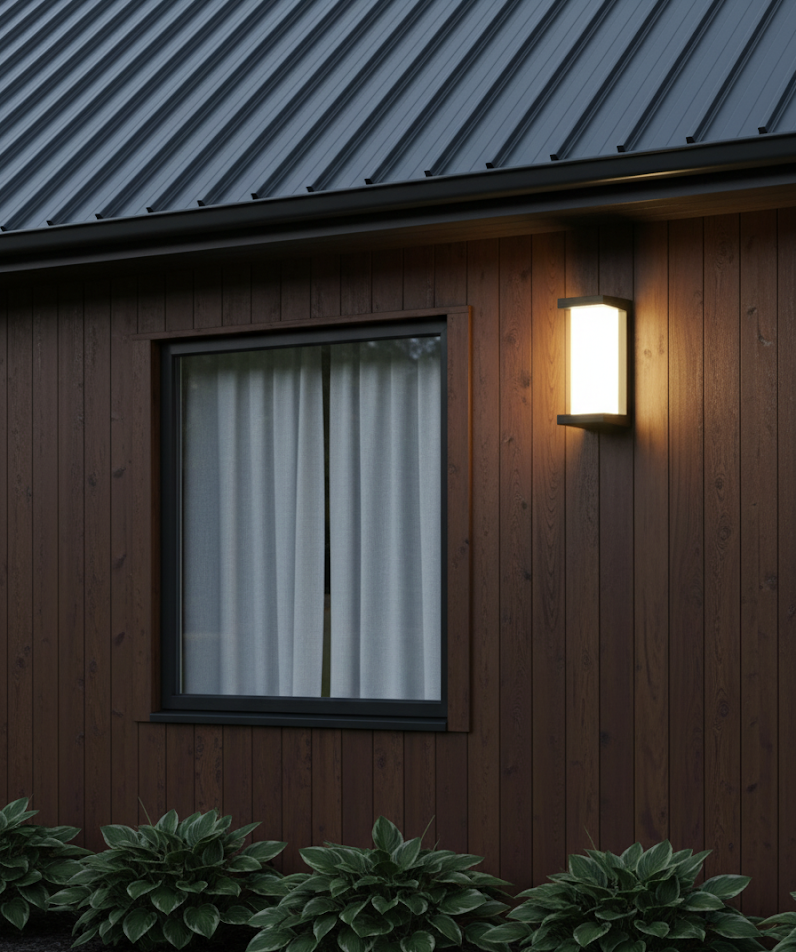 LX 40900 12W LED Bulkhead Wall Light – Rust-Proof Surface Mount IP65 Fitting