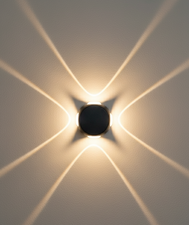 LX 10700 4W 4Way Wall Decorative Light UP Down Wall Light